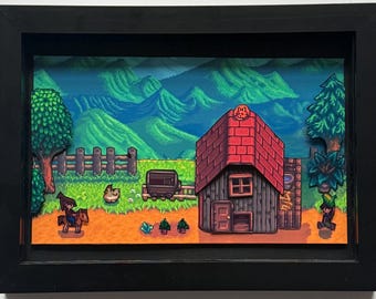 Stardew Valley 3D Framed Art Shadow Box