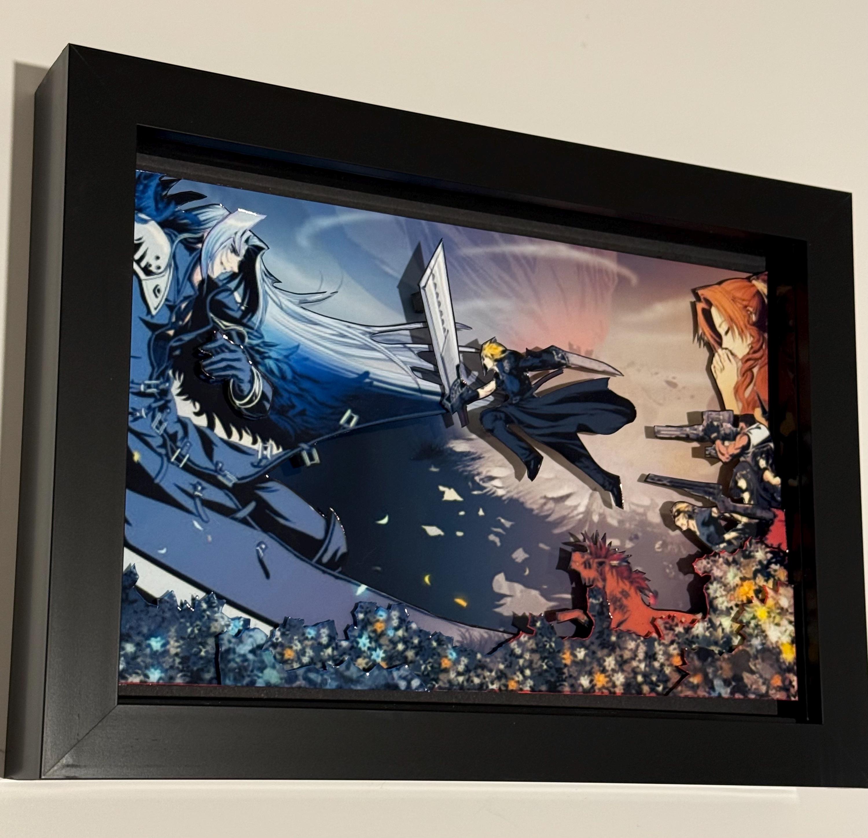 Final Fantasy VII 3D Framed Art Shadow Box - Etsy