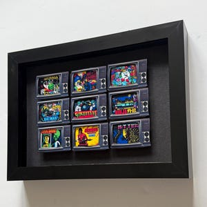 ZX SPECTRUM loading screens   3D Framed Art Shadow Box