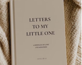 Diario "Cartas a mi bebé": un libro de recuerdos para regalar