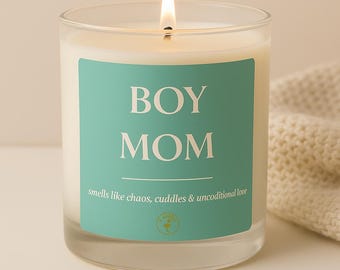 Vela de cera de soja para mamá, regalo para mamá, regalo para baby shower