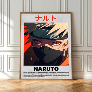Naruto Digital Print, Anime Canvas Print, Cheap Canvas Prints, Gaming Wall Art for Bedroom, Digital Wall Art.