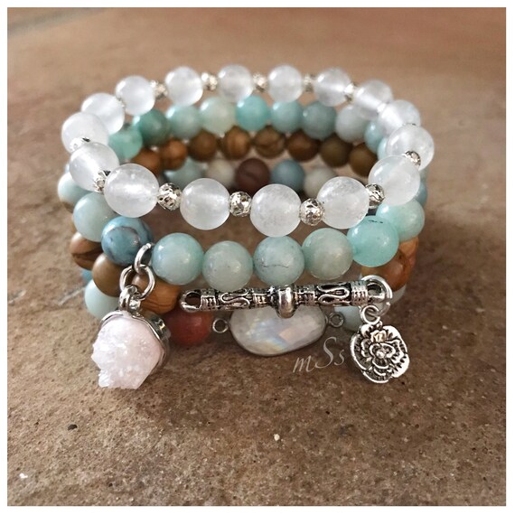 Gemstone bead bracelet clearance designs