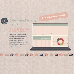Christmas Budget Planner | Holiday Gift Tracker & Google Sheets Template – Printable Digital Download