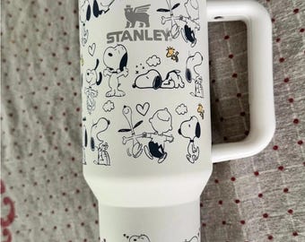 Dog  40oz Tumbler Cup | Cute Stanley|Insulated Travel Mug Gift valentines mother day Christmas | stainless steel