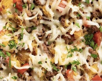 Low Carb Spaghetti Squash Braadpan