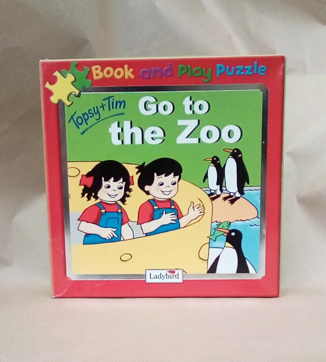 Topsy and Tim Go to the Zoo Ladybird Book and Play Puzzle in Etsy