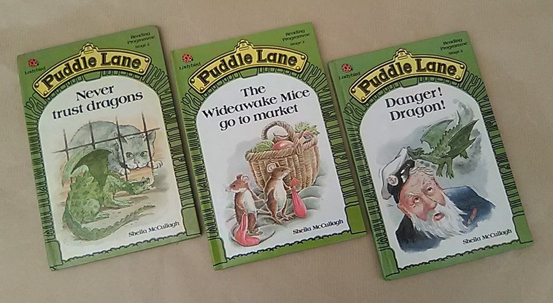Puddle Lane Ladybird Books Stage 2 Nos 7 to 11 With the Etsy