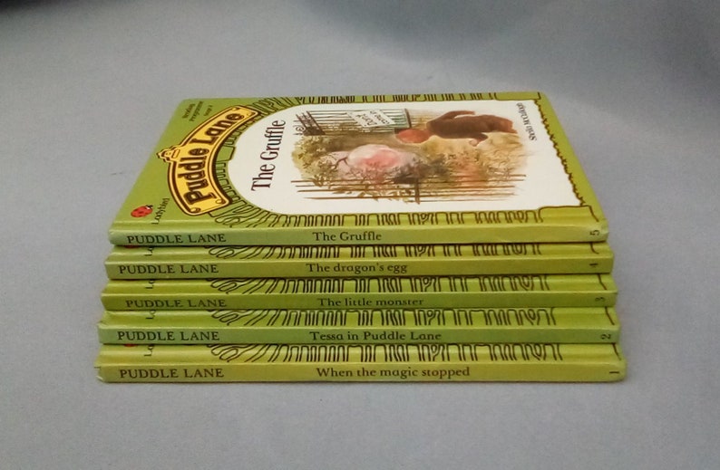 Puddle Lane Ladybird Books Stage 2 Nos 1 to 5 With Tessa Mr Gotobed the
