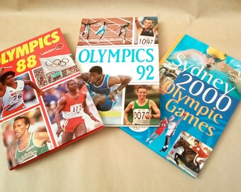 Olympics 88, 92 and 2000 Ladybird Books - Seoul Barcelona and Sydney - Glossy Covers