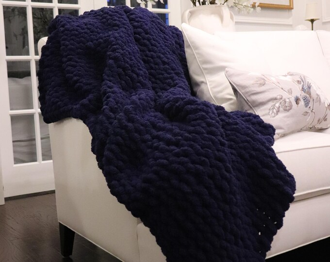 Chunky Knit Blanket