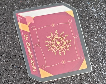 Hexe Zauberbuch Vinyl Aufkleber
