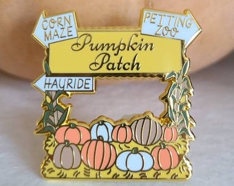 Kürbis Patch Hard Emaille Pin