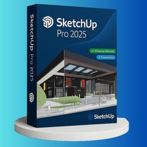 SketchUp Pro 2025 – Full Version CAD & 3D Design Suite for Professionals
