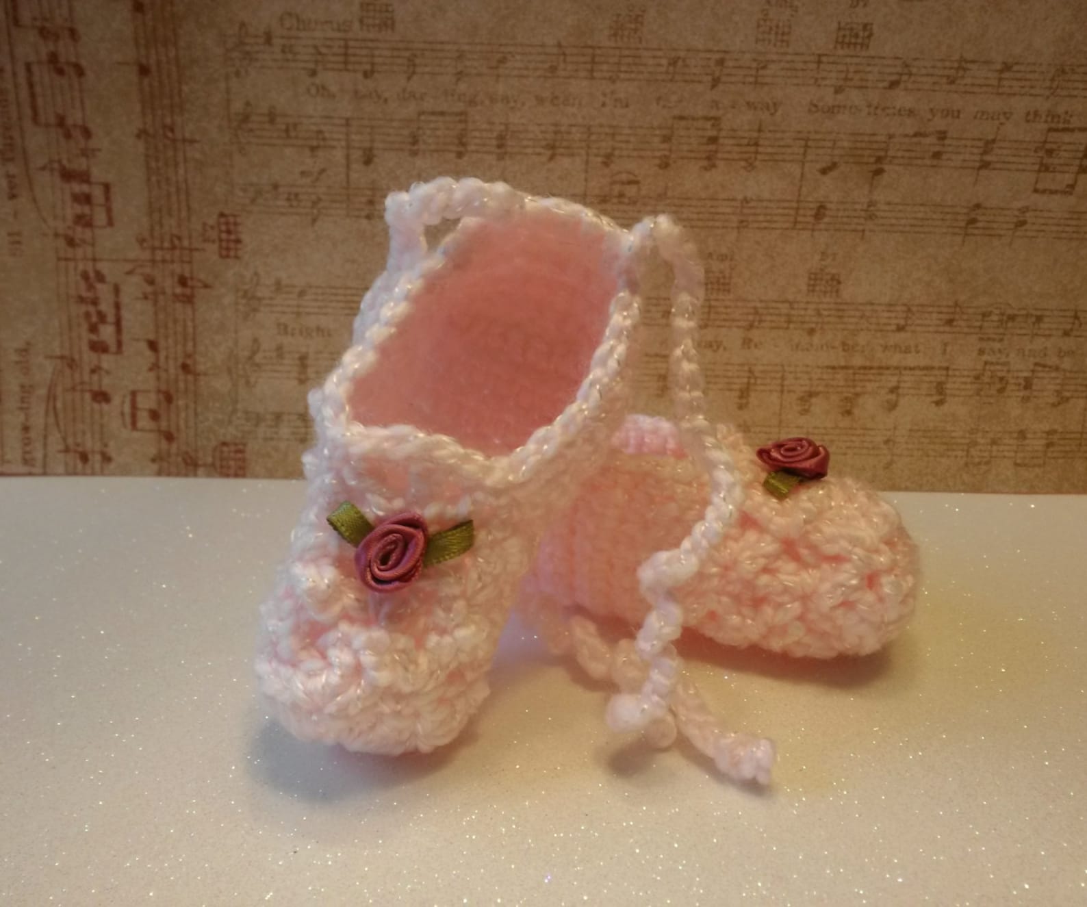 adorable baby ballet shoes