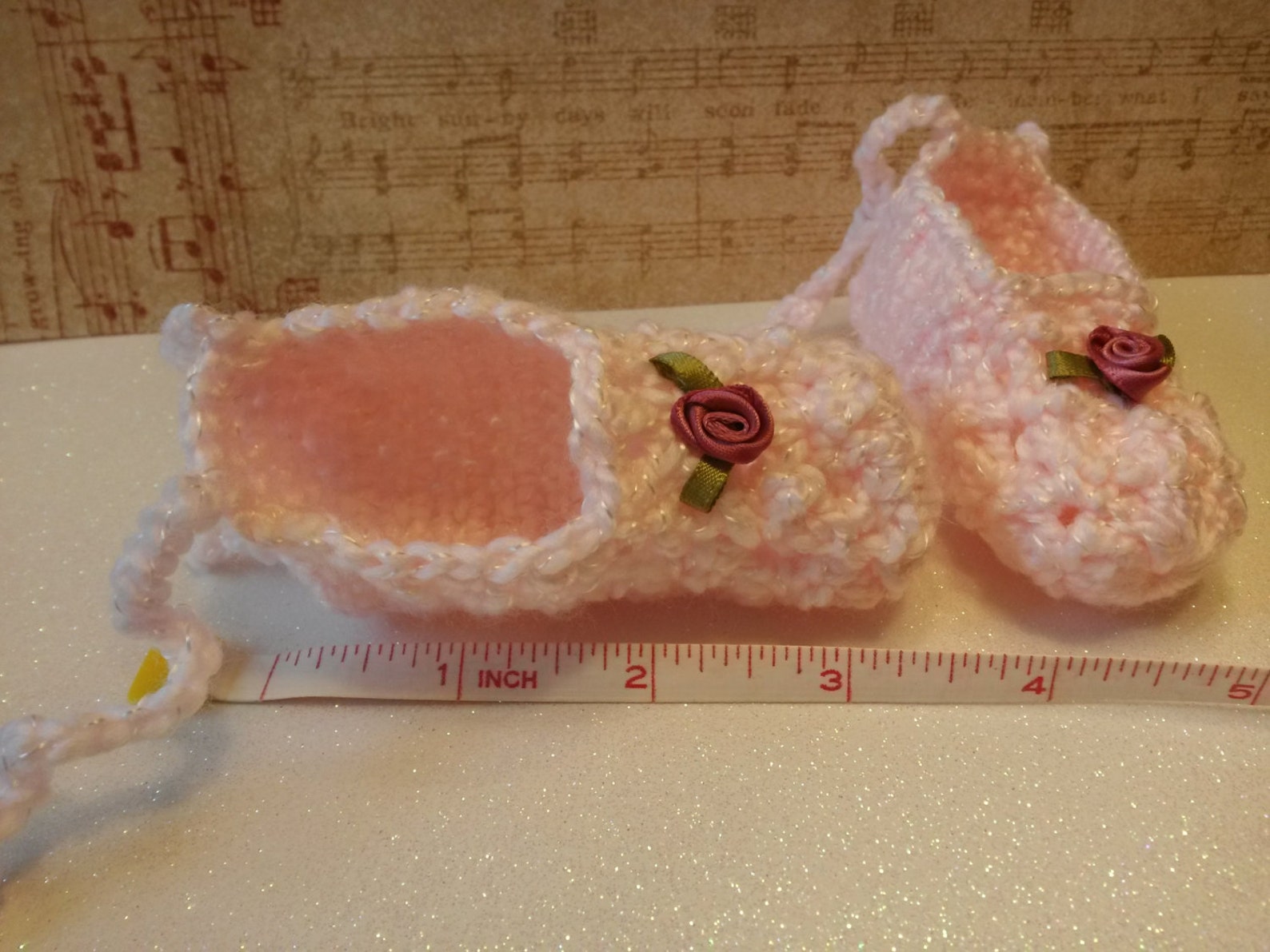 adorable baby ballet shoes