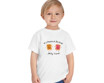 Peanut Butter Jelly Time Toddler Short Sleeve Tee