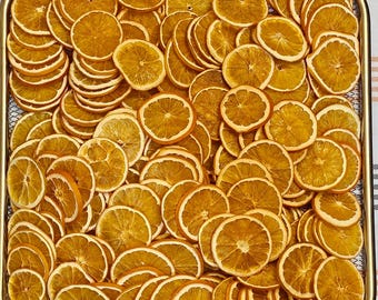 Dehydrated Orange Slices | All-Natural Dried Citrus | Drink Garnish • Craft Supply • Home Décor