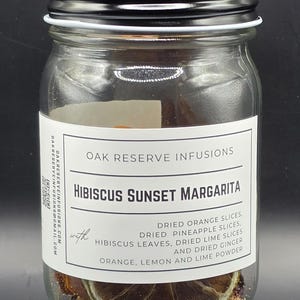Kit per infusione cocktail Hibiscus Sunset Margarita / Mix di tequila floreale