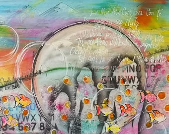 Three Generations Art Print: Abstract Women Legacy Painting (Digital Download)