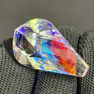 55 Ct Mystic Glass Gorilla Multi-Color  Pendant Size, Fancy for Jewelry & Decor Loose Gemstone