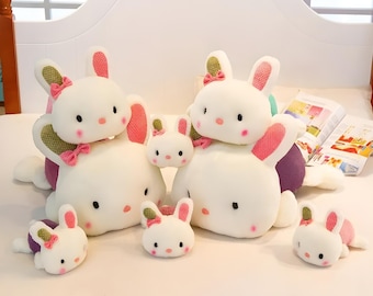Hase Plüschtier für Kinder | Großes Geburtstagsgeschenk | Süsses schlafendes Plüschtier