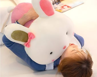 Rabbit plush toy for children | Large size birthday gift | Cutee Sleeping Plush