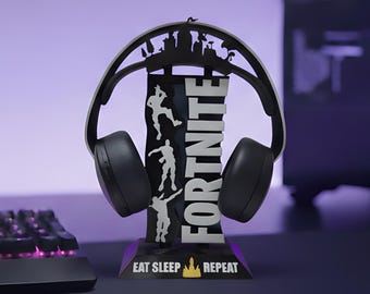 Victory Royale Gaming Headphone Stand, Gamer HeadPhone Battle Royal