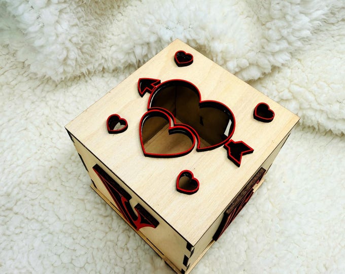 Valentine’s Day Love Box for tea light