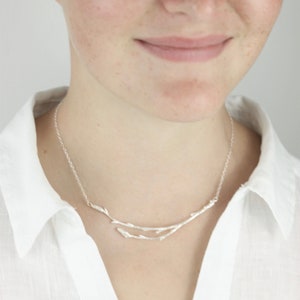 Twig Necklace, nature necklace, woodland necklace.