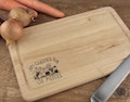 No cheeses for us meeces Muppets Cheese board  & other items - Acacia Wood 25 x 20cm Engraved Chopping Board Muppets Inspired, Kitchen Gift