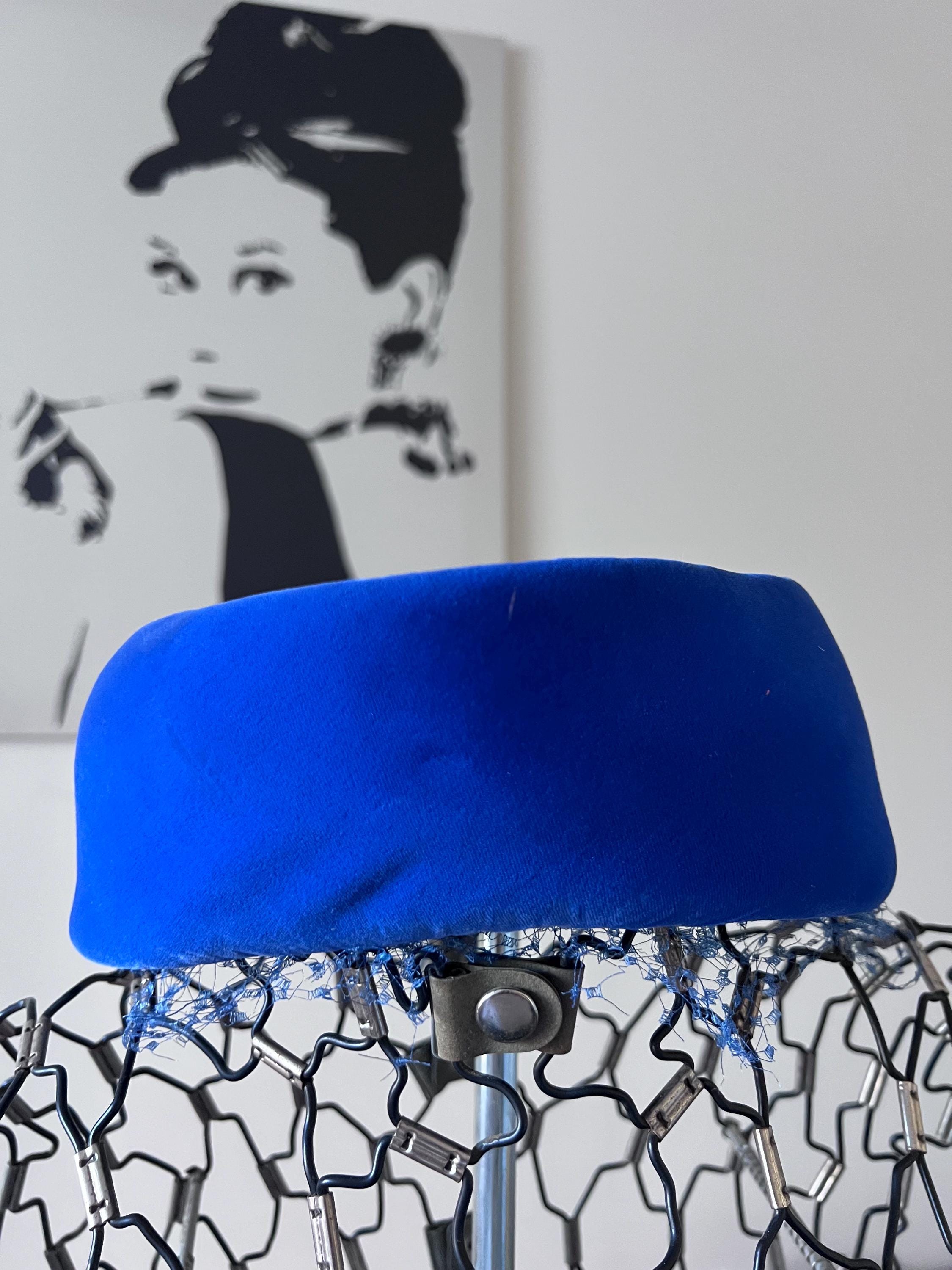 Vintage 1950s Lucila Mendez Exclusive Blue Pillbox Hat – NY  display picture 3