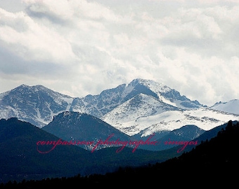 Layers - Fine Art Landscape Photography - Estes Park Colorado Rocky Mountains -  Color - 8 1/2" x 11' Print - Pair of Prints