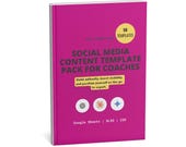 50 Social Media Content Template Pack for Coaches • Authority-Building Posts (PDF + CSV)