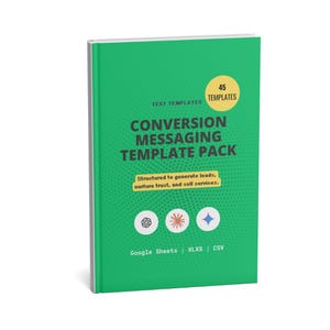 45 Conversion Prompts for Coaches, Sales System (Digital Download)
