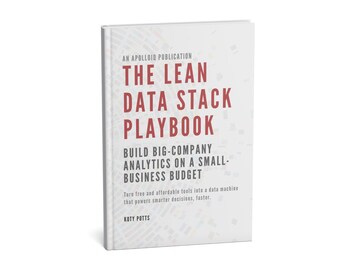 Lean Data Stack Playbook | Business Analytics Guide (Digital PDF)