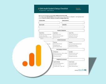 Liste de contrôle d'audit GA4 2025 : Guide de configuration de Google Analytics (PDF)