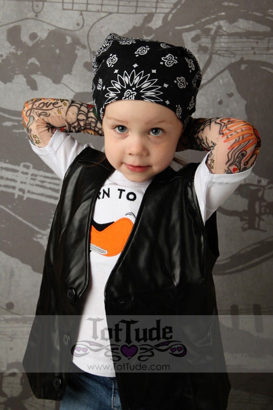 Biker Born to Ride Tattoo Sleeve Shirt Motorcyle Applique | Etsy