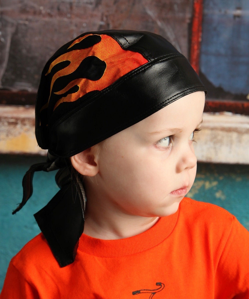 Durag / Du-rag / Do-rag / Bandana - Unisex - Orange / Blue – AfricanFabs