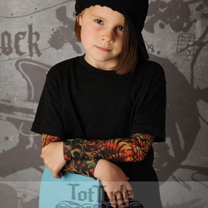 Chemise A Manches Tatouage Tigre Blanc Body Bebe Pour Les Etsy