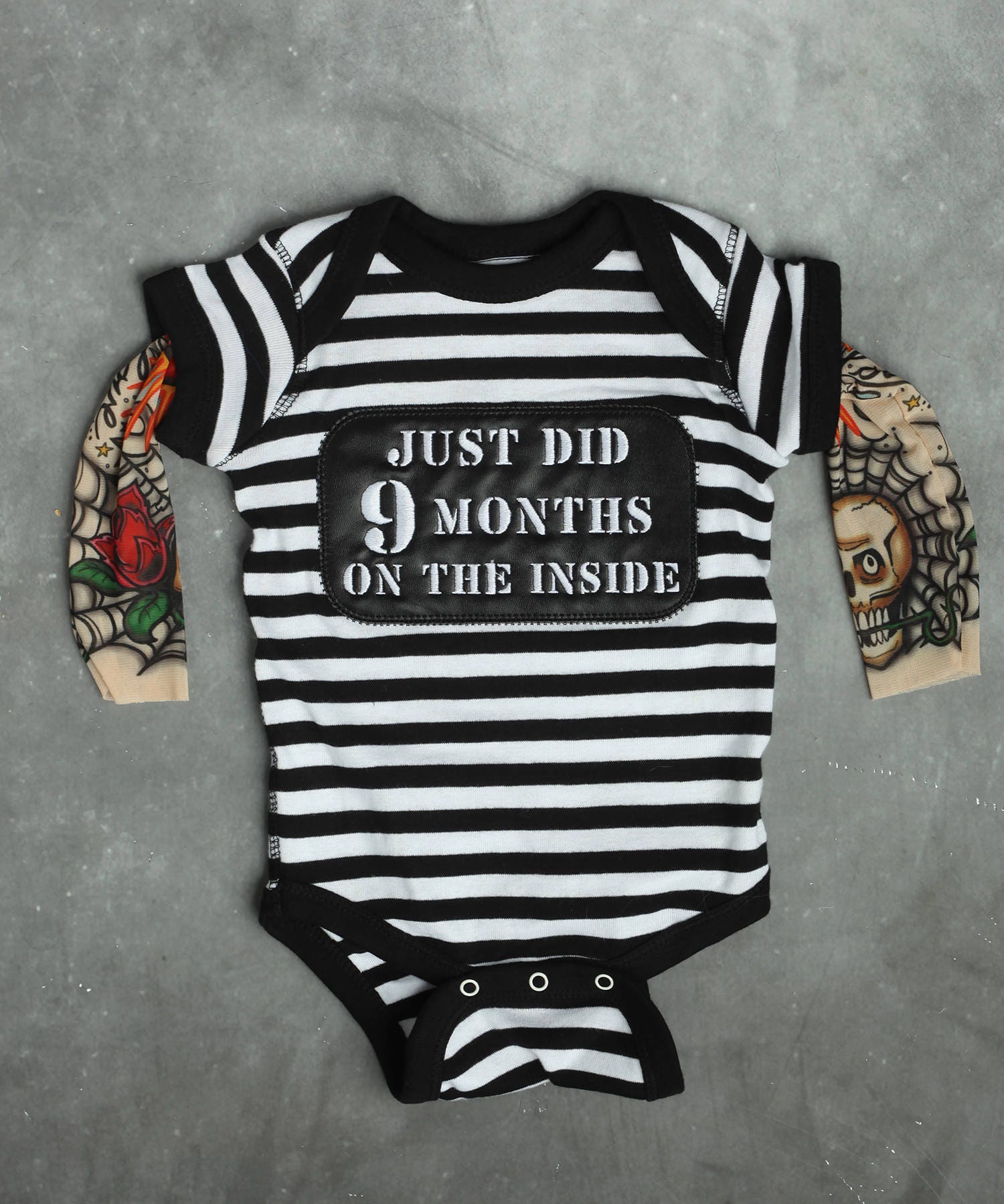 BABY TATTOO ONESIE  Hungry Seal