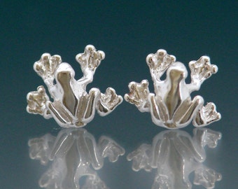 Small Frogs Post Earrings