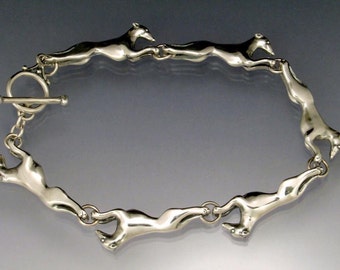 Greyhound Link Bracelet