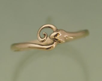 Snake Ring 14k Gold