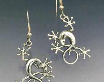 Gecko Earrings