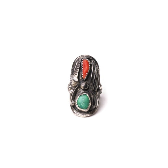 NAVAJO／Henry Mariano／sterling silverリング Vintage Signed Henry Mariano Navajo Sterling Silver Turquoise