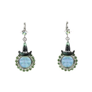 Vintage Kirks Folly Bewitching Seaview Moon Earrings