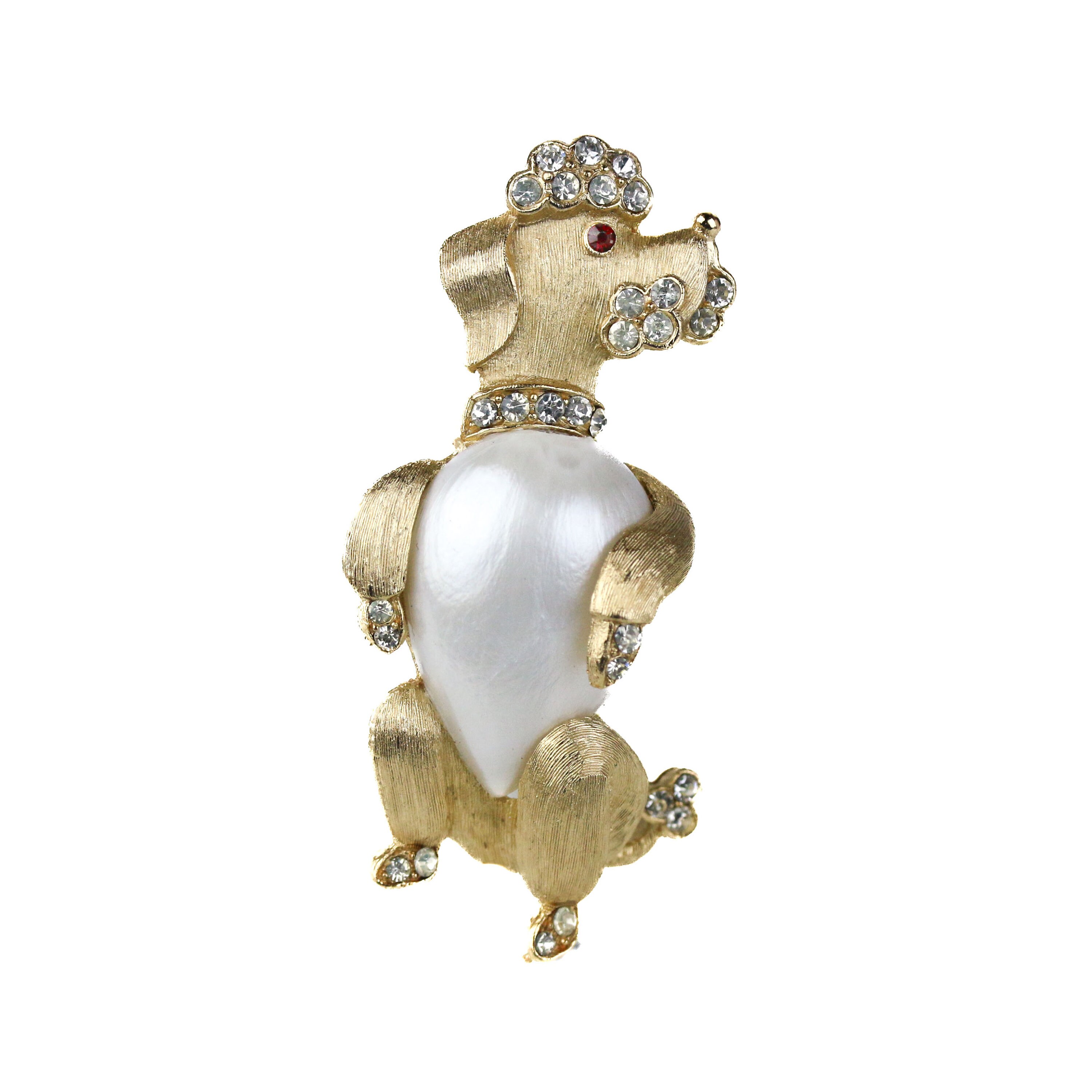 Spilla A Forma Di Cane Pechinese In Confezione Regalo, Spilla Elegante Spilla Da Bavero Di Art Dog 86269782