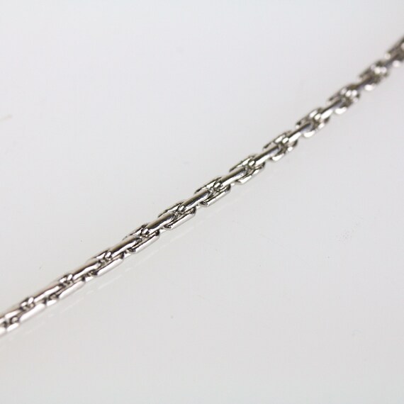 Vintage Signed Bogoff Clear Rhinestone Pendant Ne… - image 5