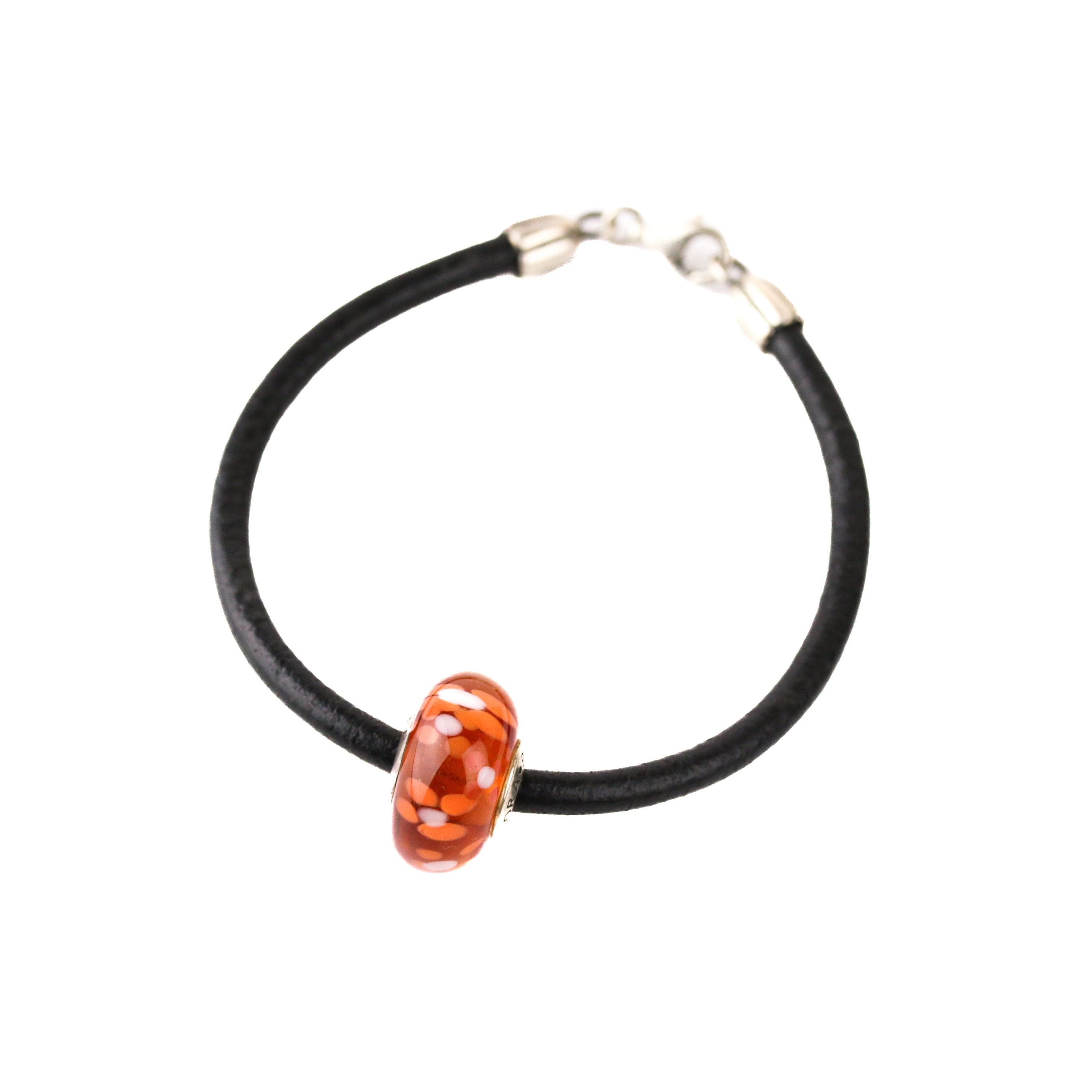 Buy Pandora Golden Tan Double Leather Bracelet at Ubuy India